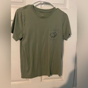 An ivory ella shirt green